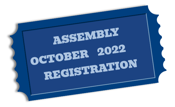 Blue Ticket - Purchase One Assembly RegistrationRegistration