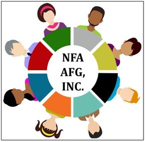 Diverse group of people seated at a round table - NFA AFG Inc Webpage