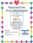 Grupo Bienvenidos meeting flyer